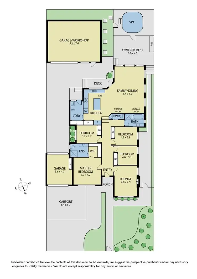 Floorplan of Homely house listing, 4 Menzies Street, Box Hill VIC 3128