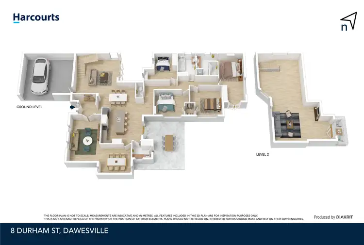 Floorplan of Homely house listing, 8 Durham Crescent, Dawesville WA 6211