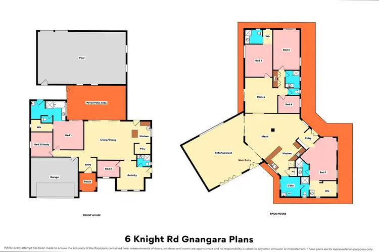 Floorplan of Homely house listing, 6 Knight Road, Gnangara WA 6077