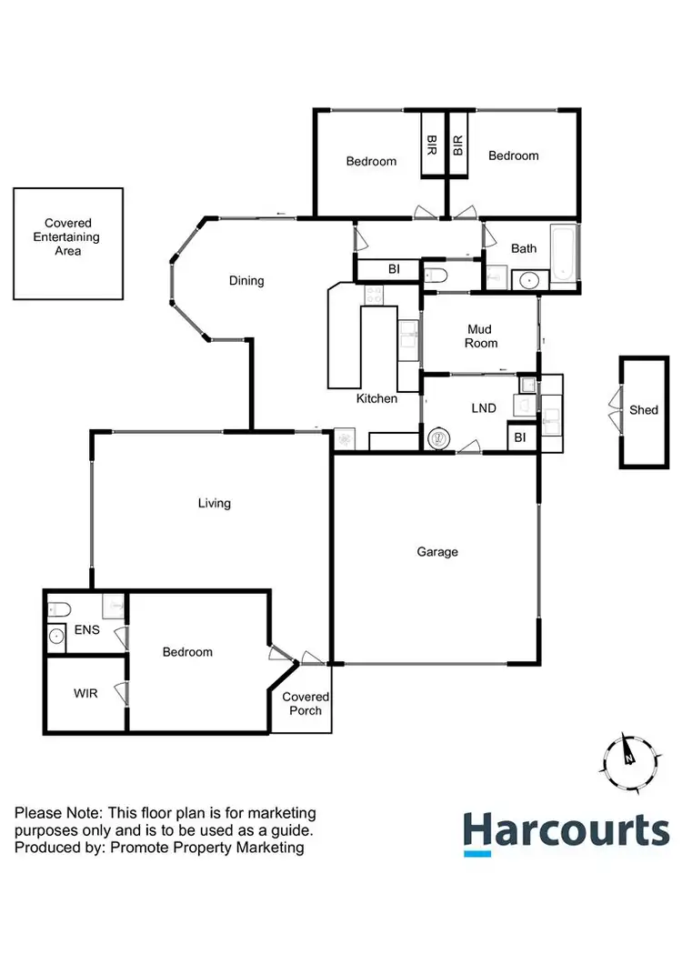 Floorplan of Homely house listing, 10 Moore Park Drive, Glenorchy TAS 7010