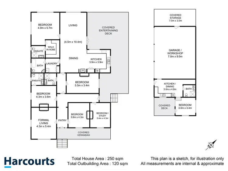 Floorplan of Homely house listing, 54 Ranelagh Street, Ranelagh TAS 7109