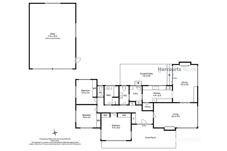 Floorplan of Homely house listing, 15 Back Cam Road, Somerset TAS 7322