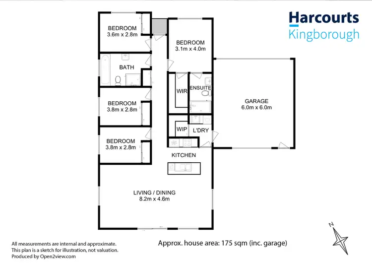 Floorplan of Homely house listing, 5 Pepik Drive, Kingston TAS 7050