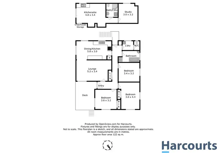 Floorplan of Homely house listing, 18 Mungala Crescent, Miandetta TAS 7310