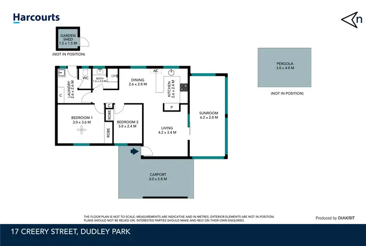 Floorplan of Homely house listing, 4/17 Creery Street, Dudley Park WA 6210