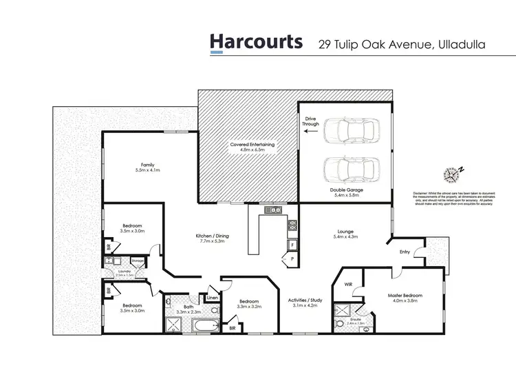 Floorplan of Homely house listing, 29 Tulip Oak Drive, Ulladulla NSW 2539