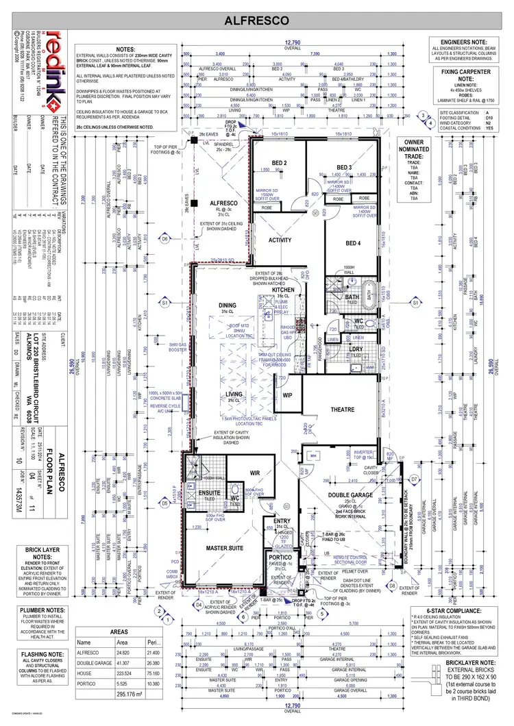 Floorplan of Homely house listing, 66 Bristlebird Circuit, Alkimos WA 6038