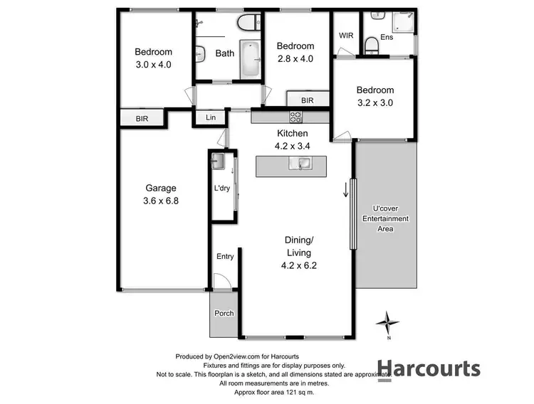 Floorplan of Homely house listing, 1/145 Oldaker Street, Devonport TAS 7310