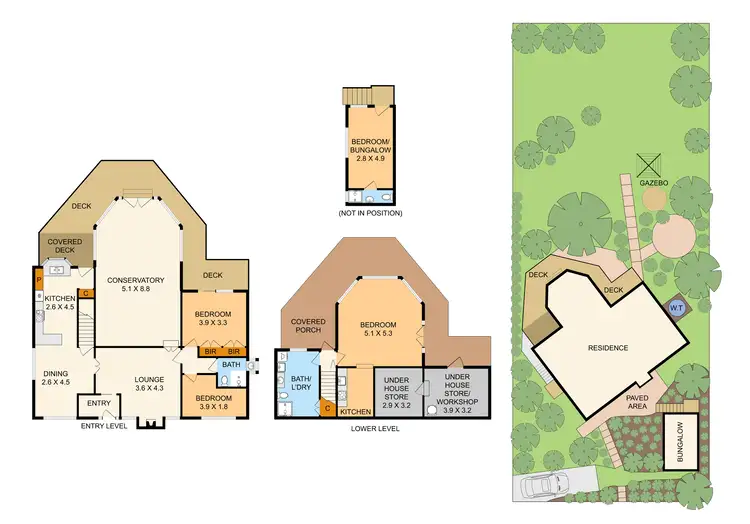 Floorplan of Homely house listing, 31 Kia-Ora Parade, Ferntree Gully VIC 3156