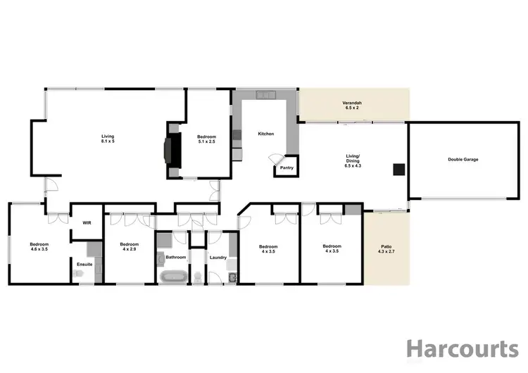 Floorplan of Homely rural property listing, 277 Dingley Dell Road, Thorpdale South VIC 3824