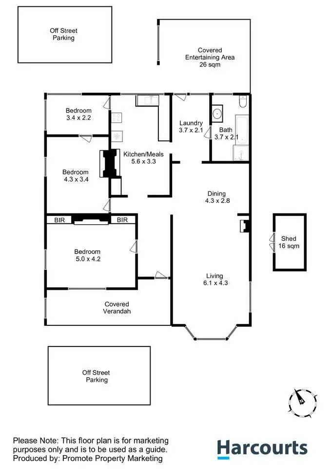 Floorplan of Homely house listing, 1/2a Ford Road, Pontville TAS 7030