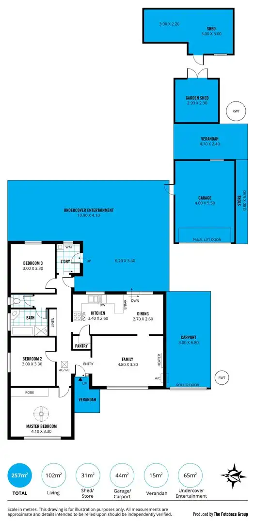 Floorplan of Homely house listing, 18 Powell Place, Morphett Vale SA 5162