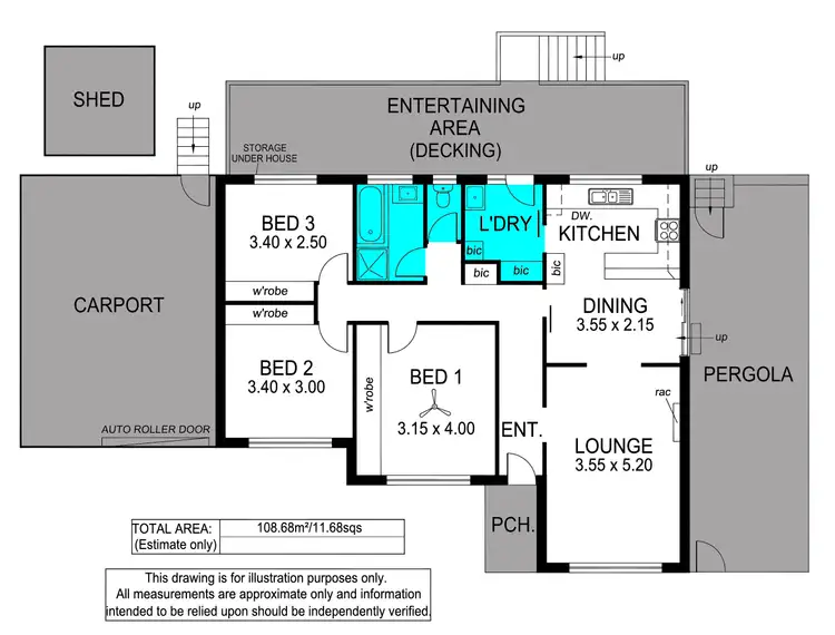 Floorplan of Homely house listing, 13 Valkyrie Street, Hallett Cove SA 5158