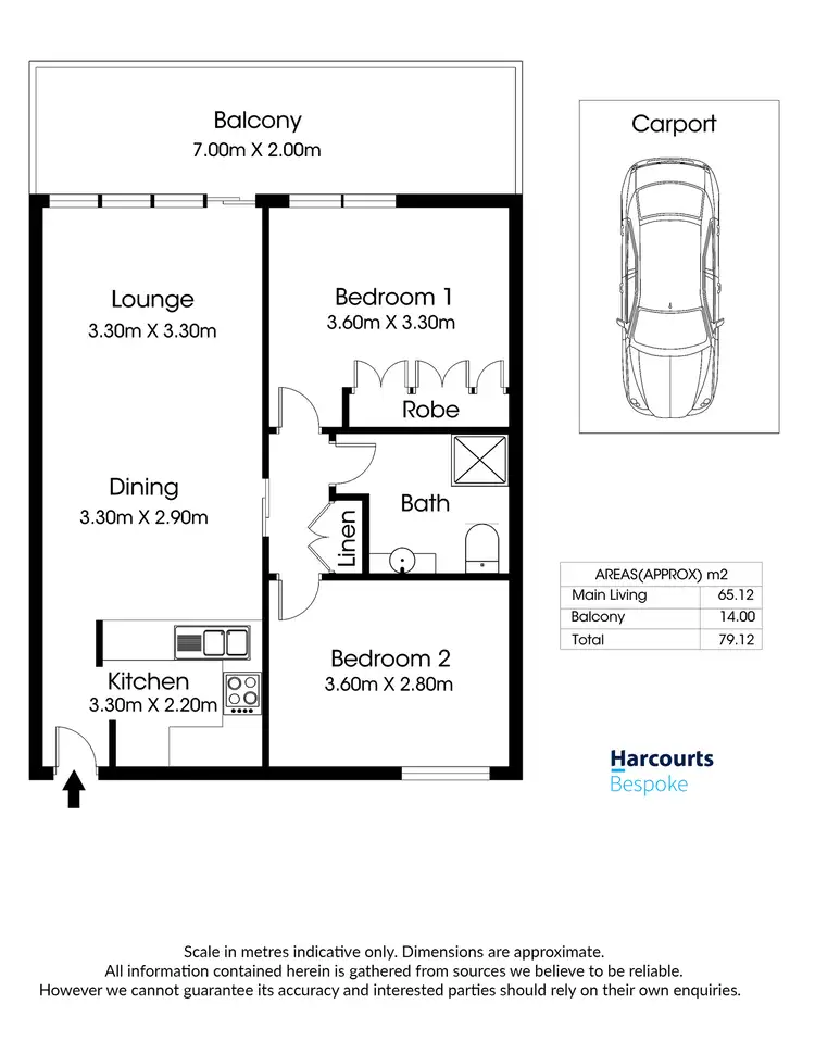 Floorplan of Homely apartment listing, 17/21-25 Goodall Parade, Mawson Lakes SA 5095
