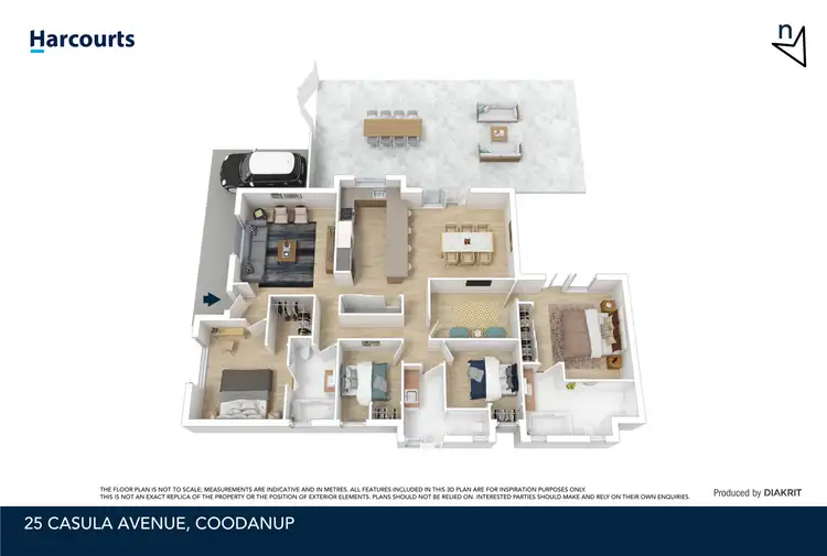 Floorplan of Homely house listing, 25 Casula Avenue, Coodanup WA 6210