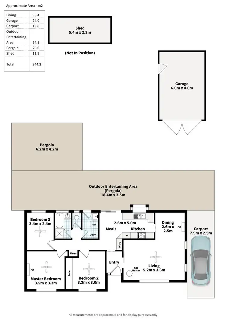 Floorplan of Homely house listing, 9 Macquarie Street, Moana SA 5169