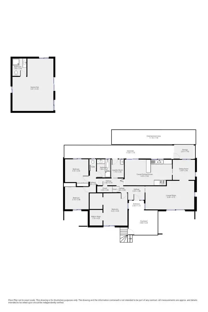 Floorplan of Homely house listing, 29 Grove Street, Peterborough SA 5422