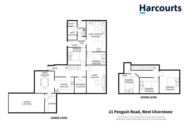 Floorplan of Homely house listing, 21 Penguin Road, West Ulverstone TAS 7315