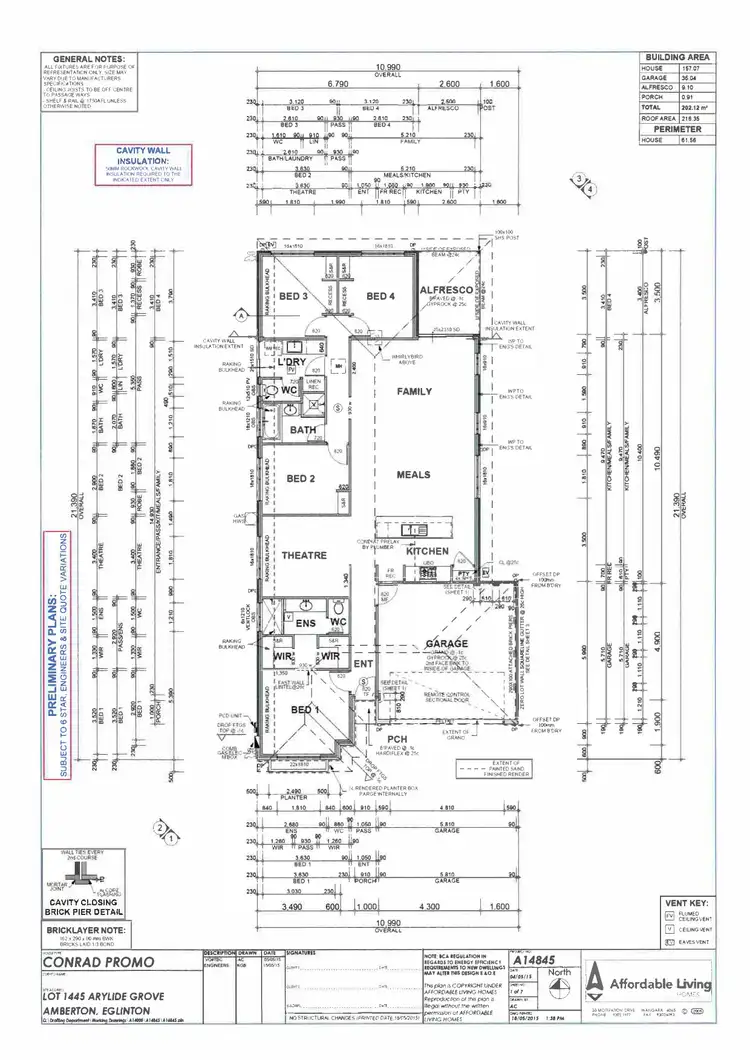 Floorplan of Homely house listing, 15 Arylide Grove, Eglinton WA 6034