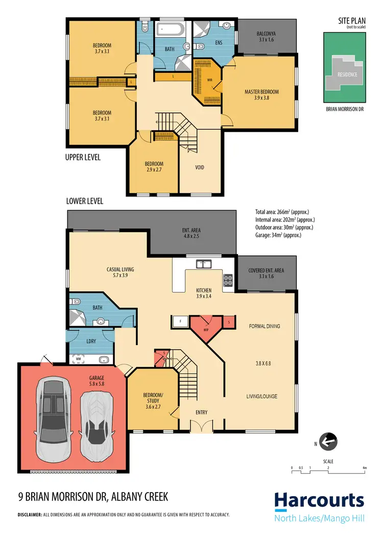 Floorplan of Homely house listing, 9 Brian Morrison Drive, Albany Creek QLD 4035