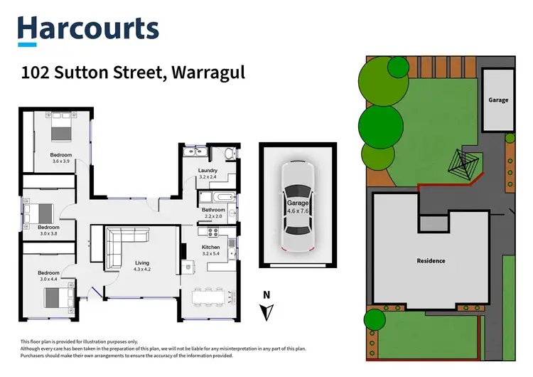 Floorplan of Homely house listing, 102 Sutton Street, Warragul VIC 3820