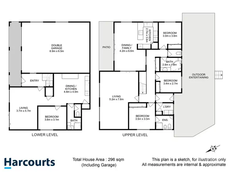 Floorplan of Homely house listing, 18 Jabez Crescent, Lenah Valley TAS 7008