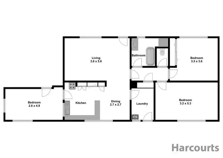 Floorplan of Homely house listing, 14 Armstrong Avenue, Drouin VIC 3818