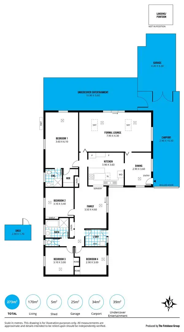 Floorplan of Homely house listing, 16 Water Street, Old Noarlunga SA 5168