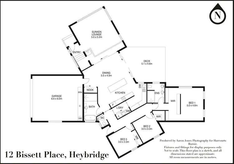 Floorplan of Homely house listing, 12 Bissett Place, Heybridge TAS 7316