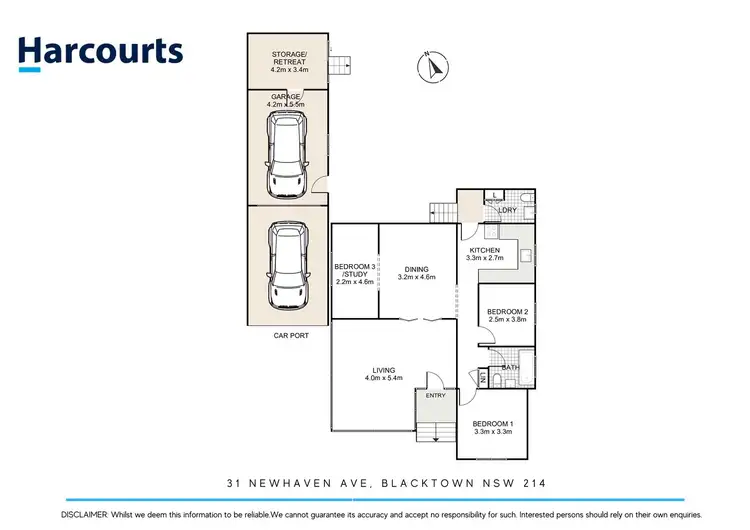 Floorplan of Homely house listing, 31 Newhaven Avenue, Blacktown NSW 2148