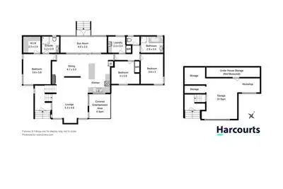 Floorplan of Homely house listing, 98 Derwent Terrace, New Norfolk TAS 7140