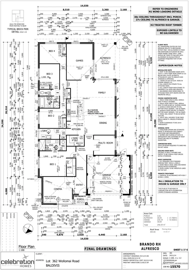 Floorplan of Homely house listing, 26 Wollomai Road, Baldivis WA 6171