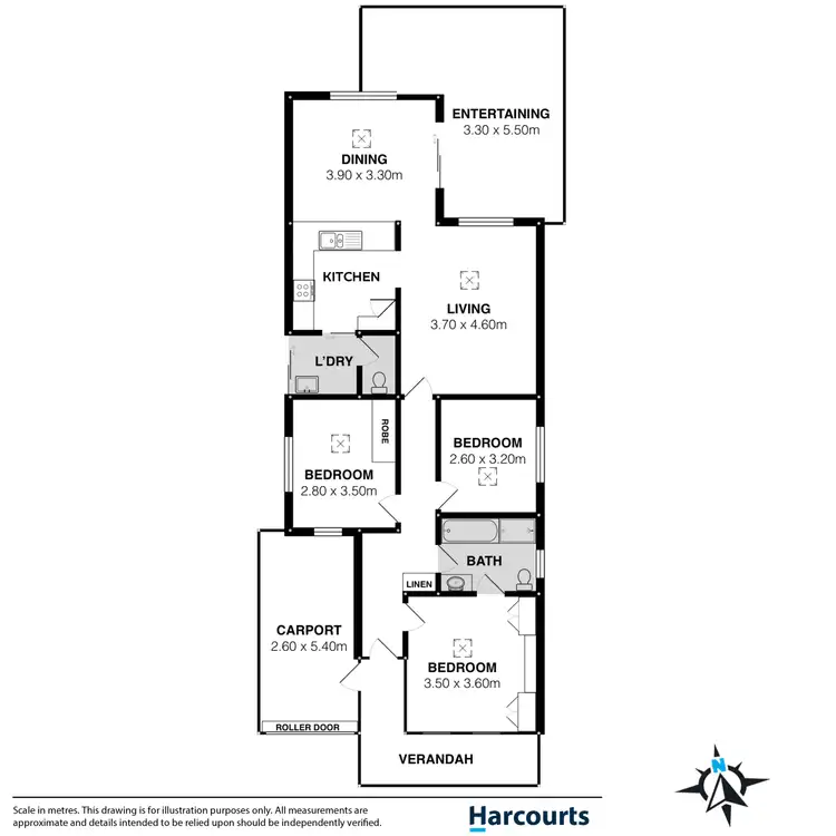 Floorplan of Homely house listing, 14a Baronet Street, Goolwa SA 5214