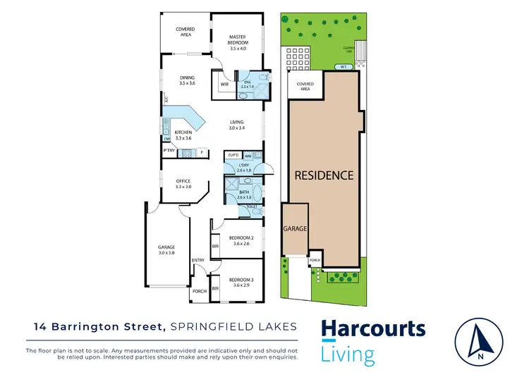 Floorplan of Homely house listing, 1/40 Barrington Street, Springfield Lakes QLD 4300
