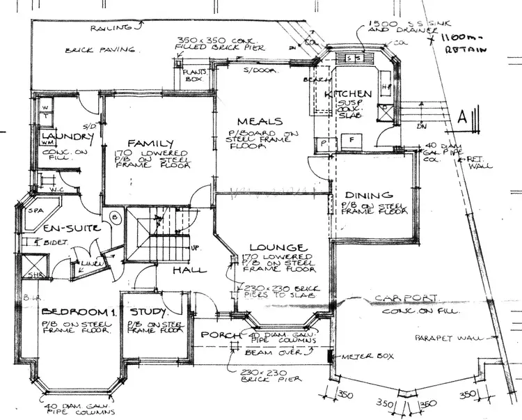 Floorplan of Homely house listing, 12 Swainson Place, Dianella WA 6059