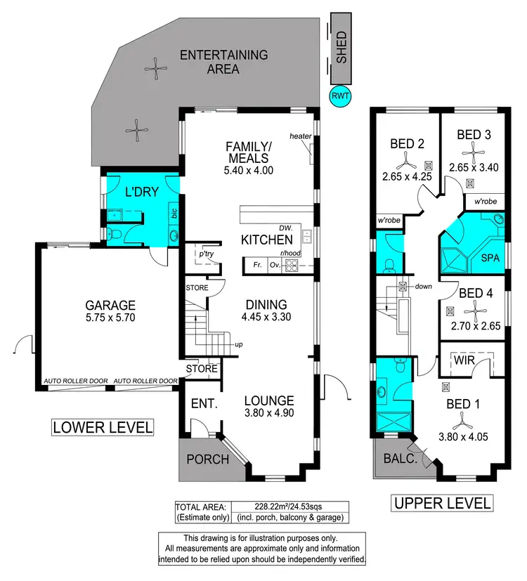 Floorplan of Homely house listing, 5 Brampton Court, Hallett Cove SA 5158