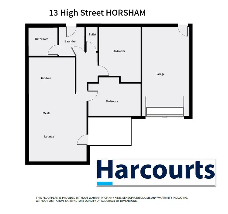 Floorplan of Homely house listing, 13 High Street, Horsham VIC 3400