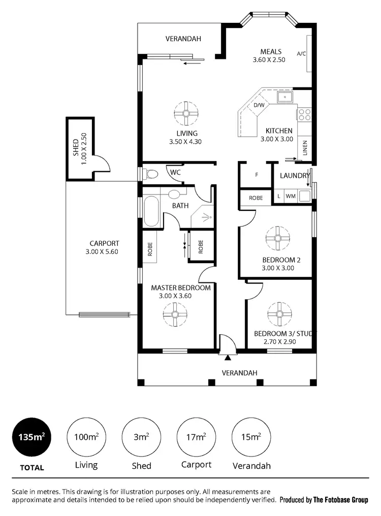 Floorplan of Homely house listing, 3 Rosella Street, Mawson Lakes SA 5095