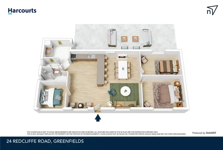 Floorplan of Homely house listing, 24 Redcliffe Road, Greenfields WA 6210