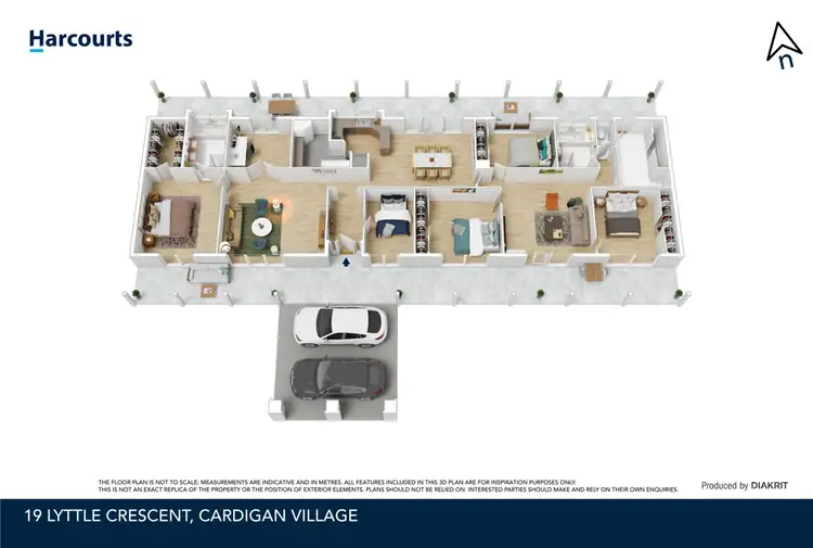 Floorplan of Homely rural property listing, 19 Lyttle Crescent, Cardigan Village VIC 3352