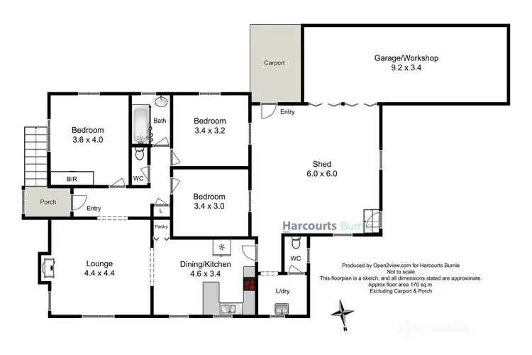 Floorplan of Homely house listing, 32 Mark Street, Hillcrest TAS 7320