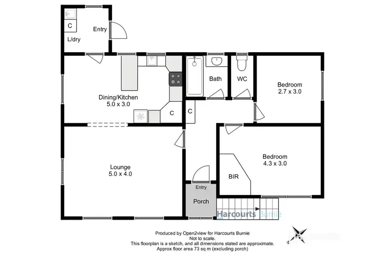 Floorplan of Homely house listing, 97 View Road, Montello TAS 7320