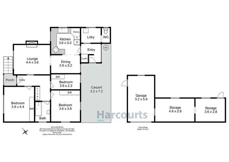 Floorplan of Homely house listing, 9 Saundridge Road, Cooee TAS 7320