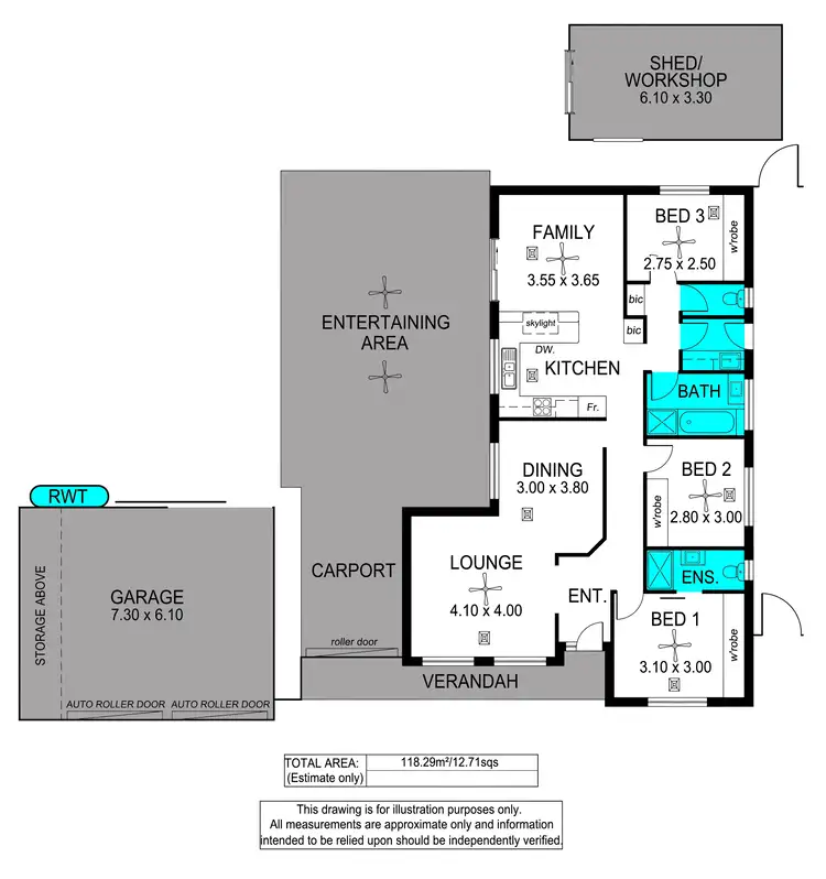 Floorplan of Homely house listing, 39 Devonshire Crescent, Old Reynella SA 5161