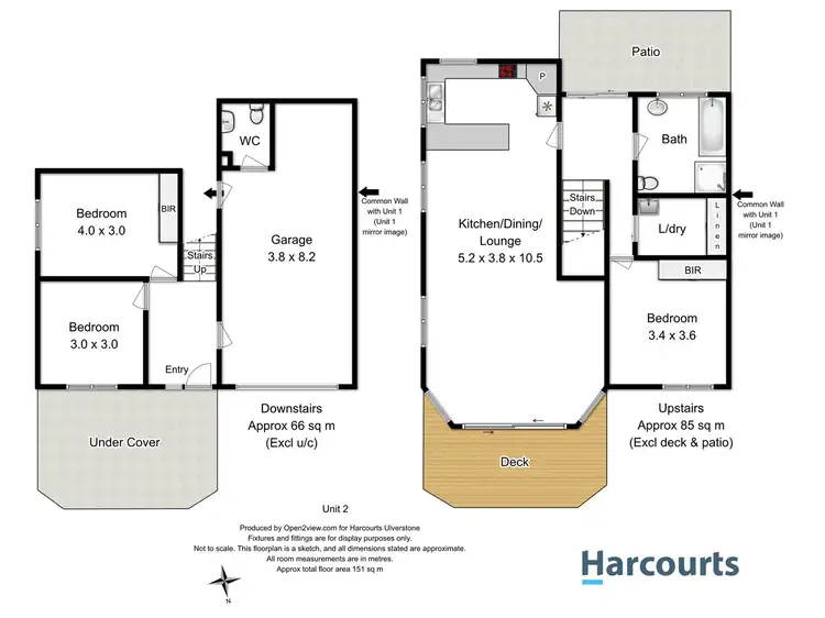 Floorplan of Homely unit listing, 4/16A William Street, Ulverstone TAS 7315