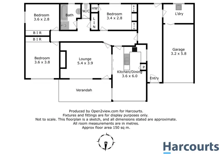 Floorplan of Homely house listing, 3 Morse Place, Devonport TAS 7310