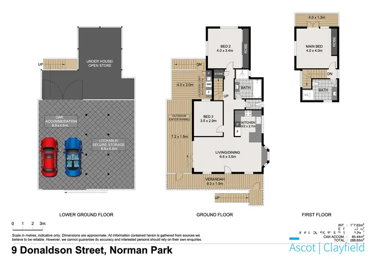 Floorplan of Homely house listing, 9 Donaldson Street, Norman Park QLD 4170