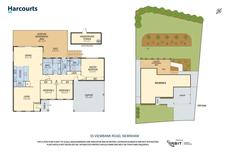 Floorplan of Homely house listing, 55 Viewbank Road, Newnham TAS 7248