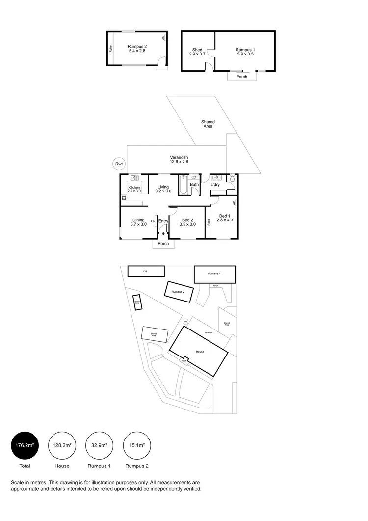 Floorplan of Homely house listing, 10 Wye Street, Woodville West SA 5011
