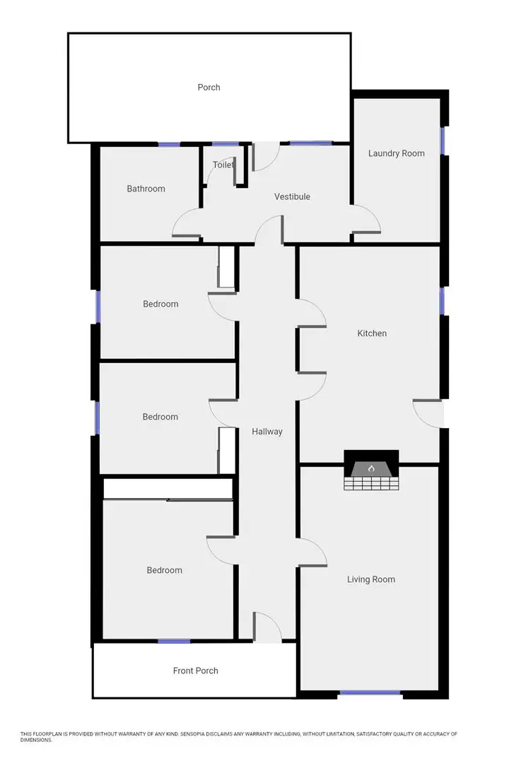 Floorplan of Homely house listing, 17 Campbell Street, Stawell VIC 3380